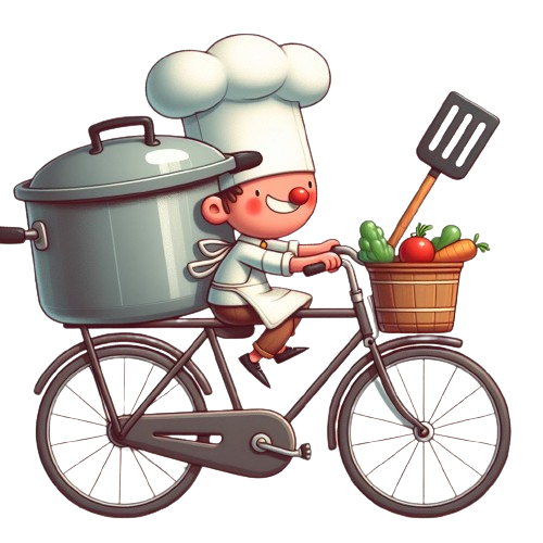 Vélo-cuisine (montage photo)